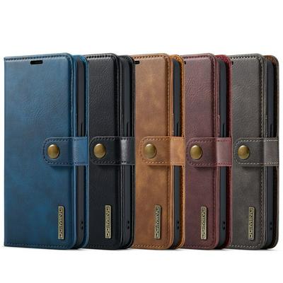 DG.MING Wallet Split Leather Cover Detachable 2-in-1 PC Back Case for OnePlus Nord N20 5G