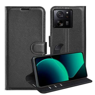 For Xiaomi 13T/13T Pro/Redmi K60 Ultra Pattern Single Folded Edge Folio Flip Leather Wallet Phone Case