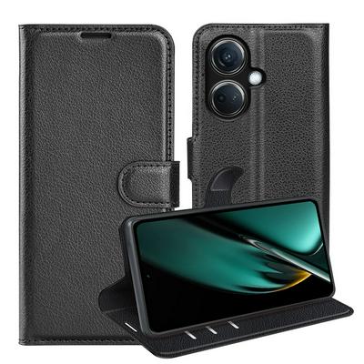 For Oppo K11 5G/OnePlus Nord CE3 Pattern Single Folded Edge Folio Flip Leather Wallet Phone Case