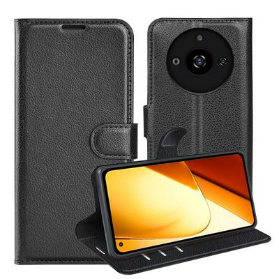 For Oppo Realme 11 Pattern Single Folded Edge Folio Flip Leather Wallet Phone Case