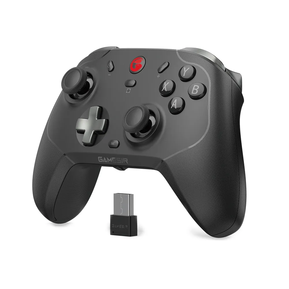 GameSir T4 Cyclone Pro Bluetooth Wireless Gamepad for PC,Switch, iOS & Android 2.4G Gaming Controller with Hall Effect Joystick
