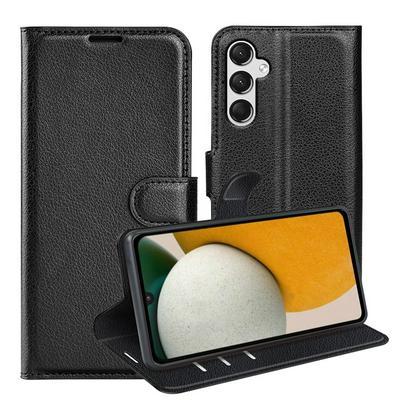 For Samsung Galaxy A15 Pattern Single Folded Edge Folio Flip Leather Wallet Phone Case