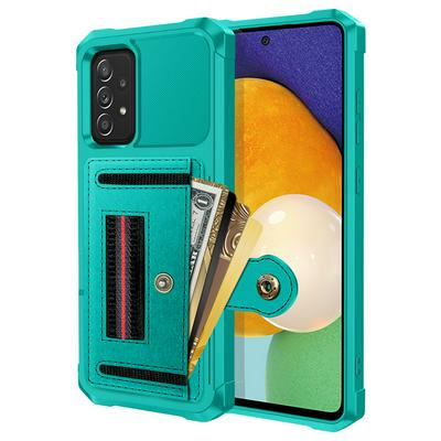 ZM06 for Samsung Galaxy S20 Plus Anti-fall Well-protected PU Leather + TPU Card Slot Design Case with Elastic Finger Strap