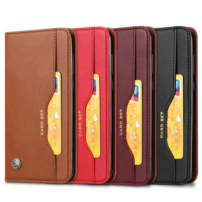 Knead Skin Pattern with Wallet External Card Slots Picture Photo Frame Stand Magnetic Closed PU Leather + TPU Protector Cover Case for Maimang 6 / Huawei Mate 10 Lite