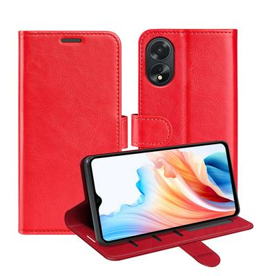 For Oppo A38 4G R64 Pattern Single Folded Edge Folio Flip Leather Wallet Phone Case