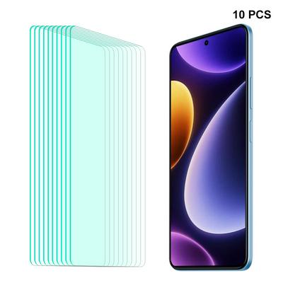 10Pcs ENKAY Hat-Prince For Xiaomi Poco F5 0.26mm 9H 2.5D Arc Edge Toughened Glass Screen Protector