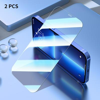 2Pcs ENKAY Hat-Prince For iPhone 11 High Aluminum-silicon Glass AR Coating HD Clear Full Screen Film