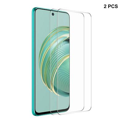 2Pcs ENKAY Hat-Prince For Huawei Nova 10z 0.26mm 9H 2.5D Arc Edge Toughened Glass Screen Protector