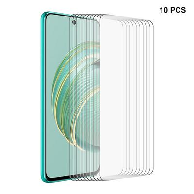 10Pcs ENKAY Hat-Prince For Huawei Nova 10z 0.26mm 9H 2.5D Arc Edge Toughened Glass Screen Protector