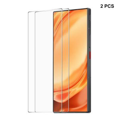 2Pcs ENKAY Hat-Prince For Nubia Z50 Ultra 0.26mm 9H 2.5D Arc Edge Toughened Glass Screen Protector