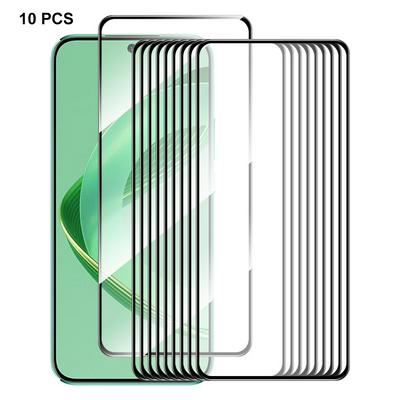 10PCS ENKAY Hat-Prince For Huawei Nova 11 0.26mm 9H 2.5D Full Glue Full Cover Tempered Glass Protective Film