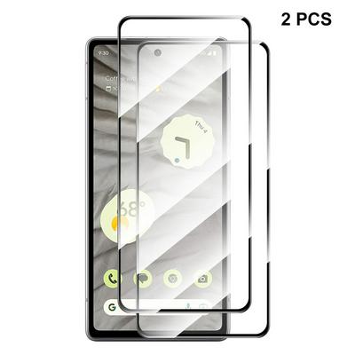 2PCS ENKAY Hat-Prince For Google 7A 0.26mm 9H 2.5D Full Glue Full Cover Tempered Glass Protective Film