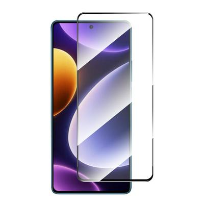 1PCS ENKAY Hat-Prince For Xiaomi Poco F5 0.26mm 9H 2.5D Full Glue Full Cover Tempered Glass Protective Film