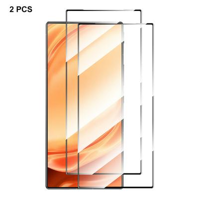 2PCS ENKAY Hat-Prince For ZTE Nubia Z50 Ultra 0.26mm 9H 2.5D Full Glue Full Cover Tempered Glass Protective Film