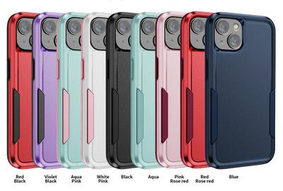 For iPhone 15 Trailblazer Ring Bracket Military Grade Drop-proof Hard PC Back Cover Phone Case