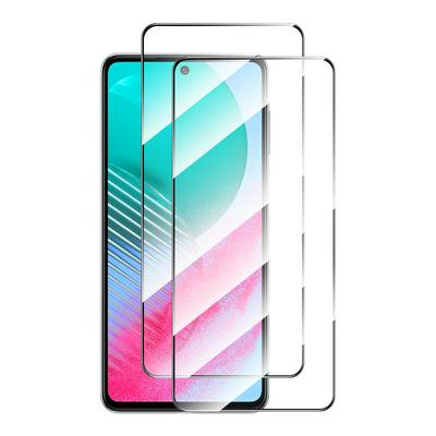 2PCS ENKAY Hat-Prince For Samsung Galaxy M54 0.26mm 9H 2.5D Full Glue Full Cover Tempered Glass Protective Film
