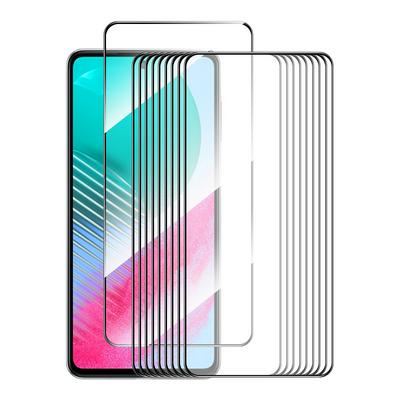 10PCS ENKAY Hat-Prince For Samsung Galaxy M54 0.26mm 9H 2.5D Full Glue Full Cover Tempered Glass Protective Film