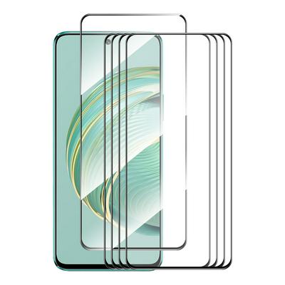 5PCS ENKAY Hat-Prince For Huawei Nova 10z 0.26mm 9H 2.5D Full Glue Full Cover Tempered Glass Protective Film