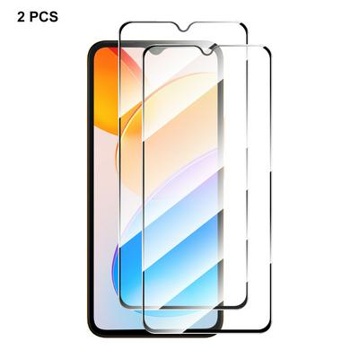 2PCS ENKAY Hat-Prince For Honor X5 0.26mm 9H 2.5D Full Glue Full Cover Tempered Glass Protective Film
