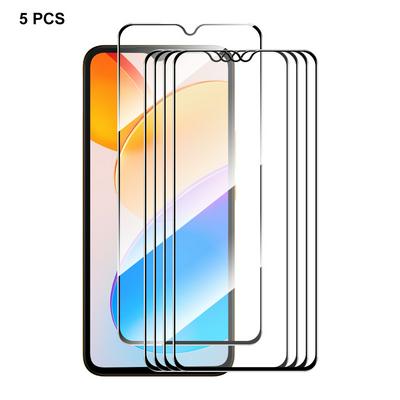 5PCS ENKAY Hat-Prince For Honor X5 0.26mm 9H 2.5D Full Glue Full Cover Tempered Glass Protective Film
