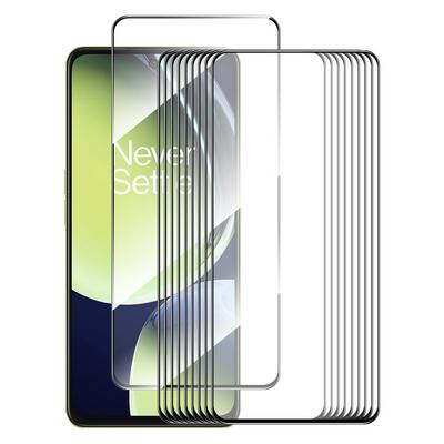 10PCS ENKAY Hat-Prince For OnePlus Nord CE 3 Lite 0.26mm 9H 2.5D Full Glue Full Cover Tempered Glass Protective Film