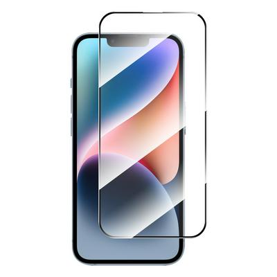 1PCS ENKAY Hat-Prince For iPhone 15 Plus 0.26mm 9H 2.5D Full Glue Full Cover Tempered Glass Protective Film