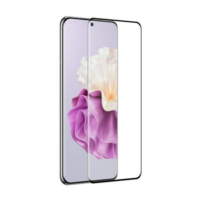 1PCS ENKAY Hat-Prince For Huawei P60 Pro Full Glue Upgrade 0.26mm 9H 3D Hot Bend Curved Surface Full Screen Covered Tempered Glass Protective Film