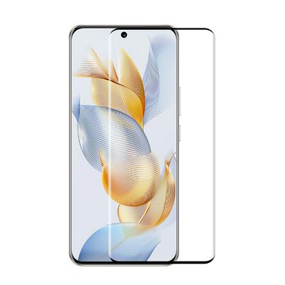 1PCS ENKAY Hat-Prince For Honor 90 3D Hot Bend Curved Surface Edge Glue Full Screen Covered Tempered Glass Protective Film