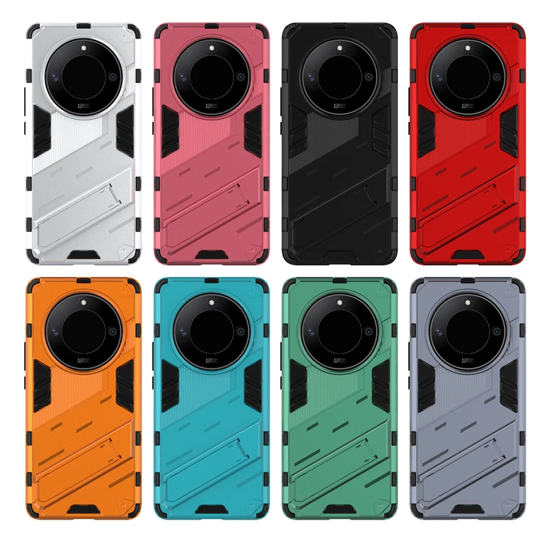 Phone Case for Honor X9b Kickstand TPU + PC Protective Cell Phone Cover