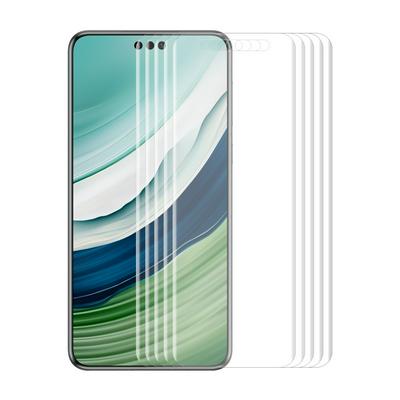 5PCS ENKAY Hat-Prince For Huawei Mate 60 Pro 3D Full Screen Curved Surface Hot Bending PET HD Screen Protector 