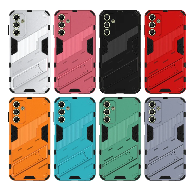 Phone Case for Samsung Galaxy A15 5G Kickstand TPU + PC Protective Cell Phone Cover
