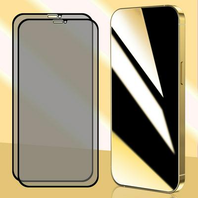 2PCS ENKAY HAT PRINCE for iPhone 11 Pro Max Anti-peep 25 Degree Screen Protector Anti-explosion 8K HD AGC Glass Film