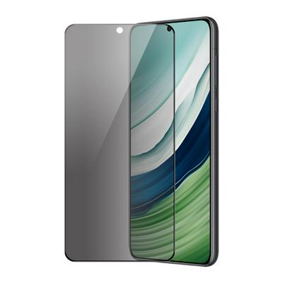 1PCS ENKAY For Huawei Mate 60 Straw Hat Prince Anti-Peeping Series 0.26mm 9H 6D Curved Hot-bending Full-screen Cover Tempered Glass Protective Film 