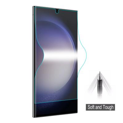 1PCS ENKAY for Samsung Galaxy S23 Ultra Straw Hat Prince 3D Full Screen Protection Soft Type Hydraulic Film