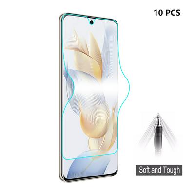 10PCS ENKAY for Honor 90 Straw Hat Prince 3D Full Screen Protection Soft Type Hydraulic Film