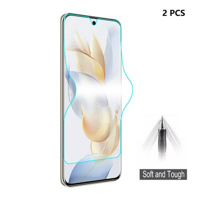 2PCS ENKAY for Honor 90 Straw Hat Prince 3D Full Screen Protection Soft Type Hydraulic Film