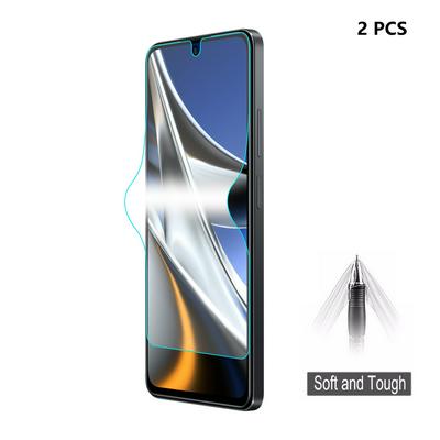 2PCS ENKAY for Xiaomi Poco X5 Straw Hat Prince 3D Full Screen Protection Soft Type Hydraulic Film