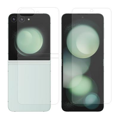 1PCS ENKAY for Samsung Galaxy Z Flip5 Straw Hat Prince 3D Full Screen Protection Soft Type Hydraulic Film