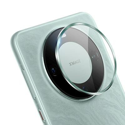 Hat-Prince ENKAY for Huawei Mate 60 Alloy Metal Lens Protector + Tempered Glass Rear Camera Protection Ring