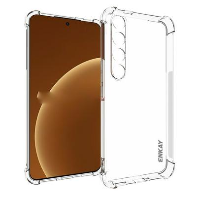 ENKAY Hat-Prince For Meizu 20 Pro Four Corners Thickened Anti-fall Transparent TPU Back Cover Phone Case