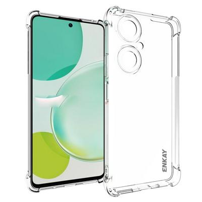 ENKAY Hat-Prince For Huawei Nova 11i 4G Four Corners Thickened Anti-fall Transparent TPU Back Cover Phone Case