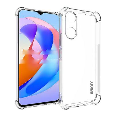 ENKAY Hat-Prince For Honor Play 40 Four Corners Thickened Anti-fall Transparent TPU Back Cover Phone Case