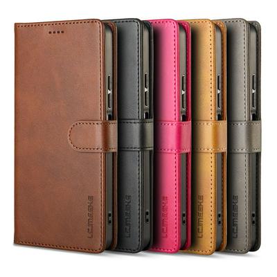 LC.IMEEKE For Xiaomi Redmi 13C Magnetic Button Calf pattern PU Leather + TPU Wallet Phone Case