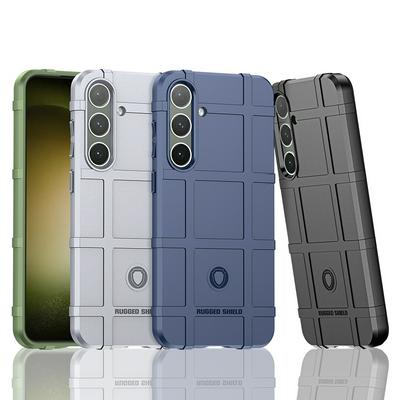 For Samsung Galaxy S24 Plus Rugged Shield Detachable Shockproof Frosted All-Inclusive Flexible TPU Cover Case