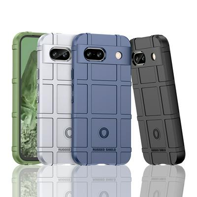 For Google Pixel 8A Rugged Shield Detachable Shockproof Frosted All-Inclusive Flexible TPU Cover Case