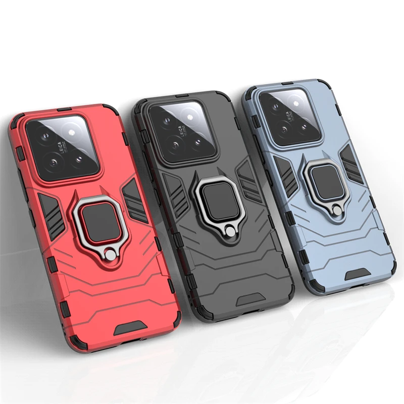 For Xiaomi 14 Black Panther 2 in 1 Detachable Magnetic Attraction Shockproof with Stand Hard PC + Soft TPU Back Cover Case