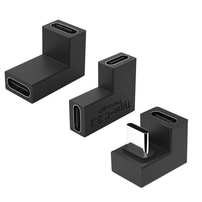 TYPE-C female to TYPE-C female Three options for different needs Plug and pulls moothly