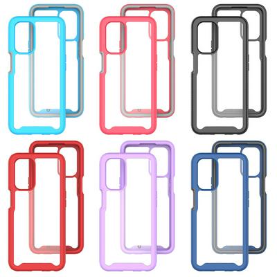 For Oppo A54 5G / A74 5G Starry Sky Shock-proof Drop-proof TPU+PC Back Cover Phone Case