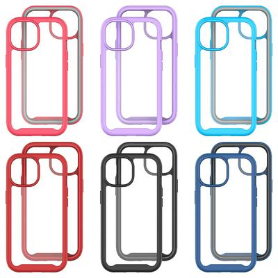 For iPhone 15 Starry Sky Shock-proof Drop-proof TPU+PC Back Cover Phone Case