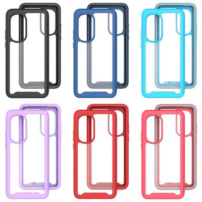 For Motorola Moto Edge 2022 Starry Sky Shock-proof Drop-proof TPU+PC Back Cover Phone Case